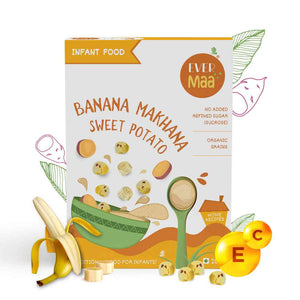 Banana Makhana Sweet potato Cereal