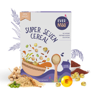 Banana Makhana SweetPotato Cereal and Super Seven Cereal
