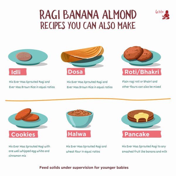 Load image into Gallery viewer, Ragi Banana Almond Cereal
